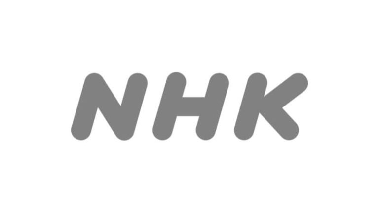 グレーで表記されているNHKの文字