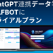 ChatGPT連携データ学習SELFBOTにトライアルプラン